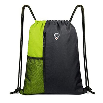 Drawstring Gym Backpack Bag (16.5" x 12.6")