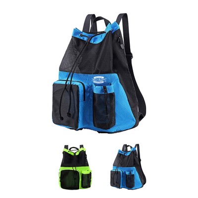Ventilated Drawstring Gym Bag